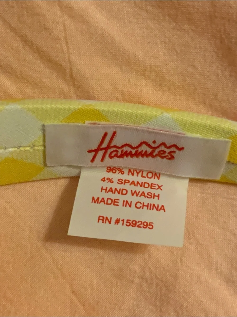 Hammies puffy yellow